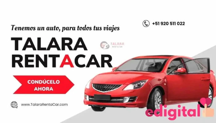 Talara Rent a Car - Alquiler de autos en Talara - Talara 20811