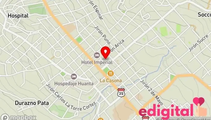 mapa de terminal ayacucho Servicio de transporte en Huanta