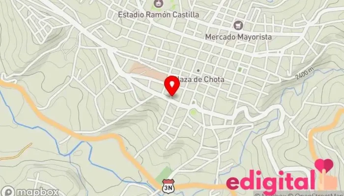 mapa de Terminal de Chota Restaurante en Chota 06121