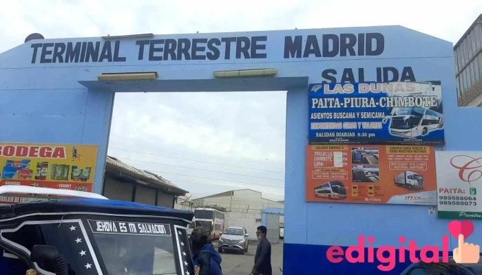 Terminal Madrid - Av. Miguel Grau