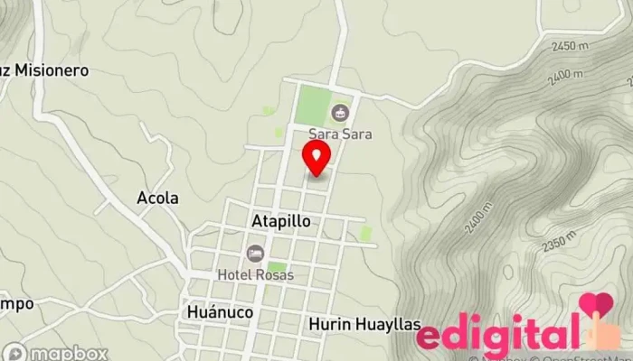mapa de Terminal terrestre Pausa Oficinas de empresa en Pausa