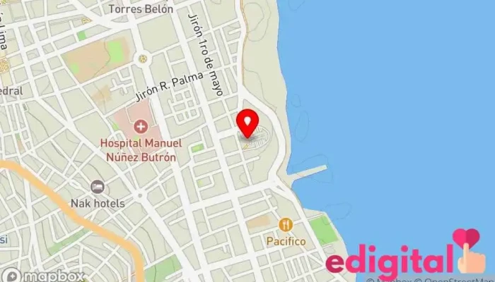 mapa de Terminal Terrestre Puno Agencia expendedora de billetes de autobús en Puno