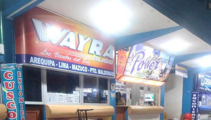 Terminal Virgen De Fatima -  Opiniones - Puno 21001