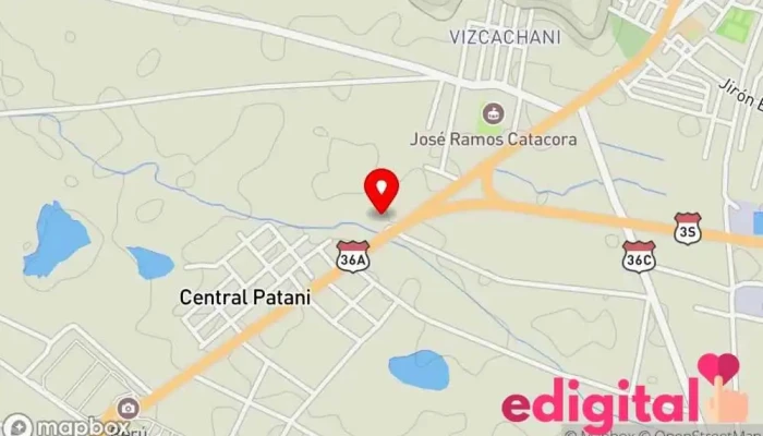 mapa de Terminal y Almacenes Sur S.A. Oficinas de empresa en Desaguadero 21610
