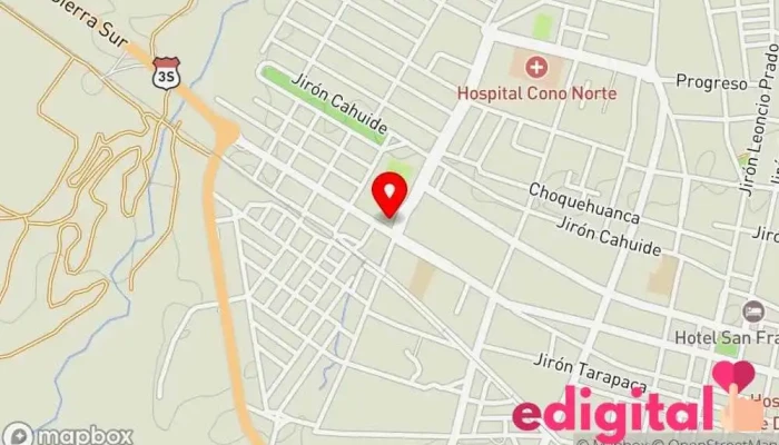 mapa de Terminal Zonal Norte (Sicuani, Nuñoa, Santa Rosa, Macari) Servicio de transporte en Ayaviri 21866