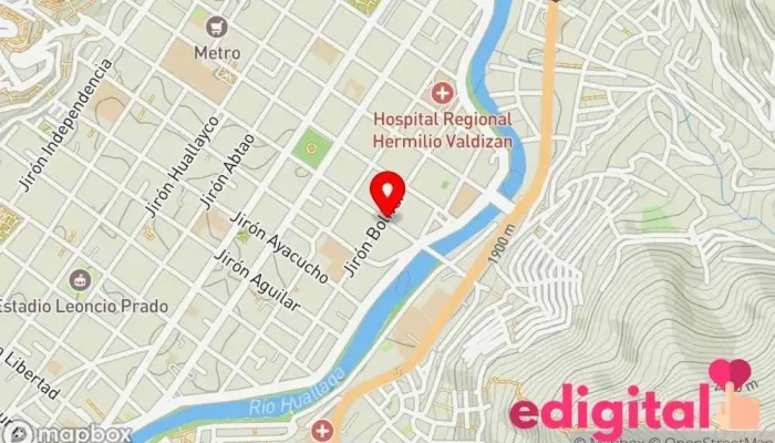 mapa de TOCACHE EXPRESS Servicio de transporte en Huánuco 10001