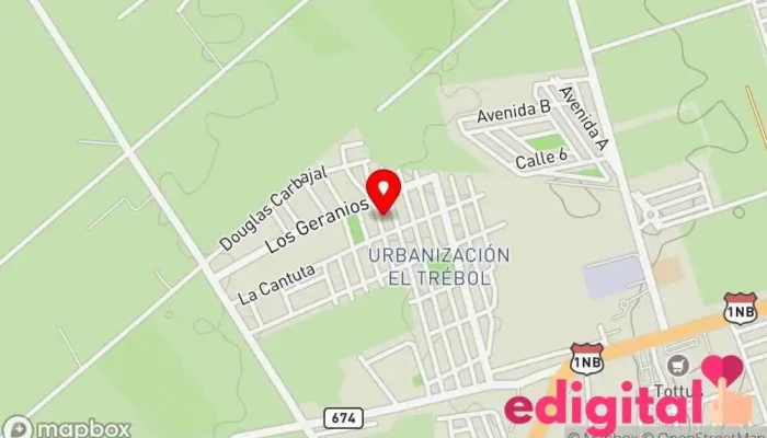 mapa de Trébolfarma Farmacia en Huaral
