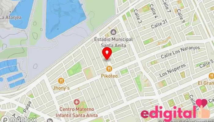 mapa de Tu Farma Farmacia en Santa Anita