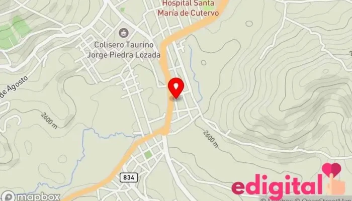 mapa de TUFARMA SALUD Farmacia en Cutervo