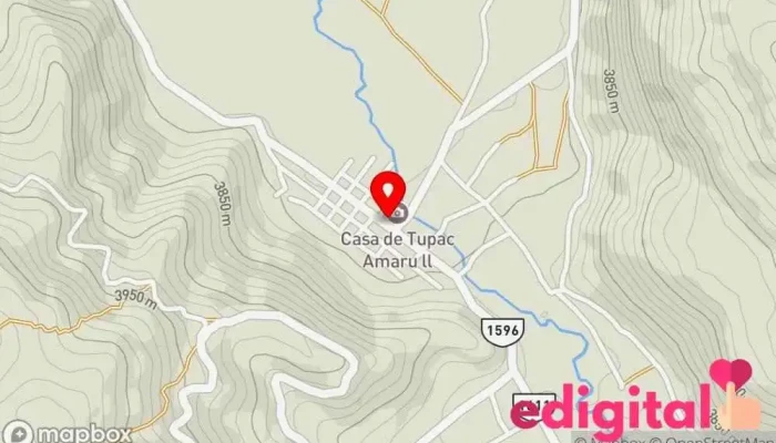mapa de Tungasuca  en Tungasuca