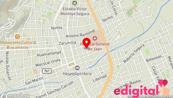 mapa de Unifor Medic Farmacia en Jaén