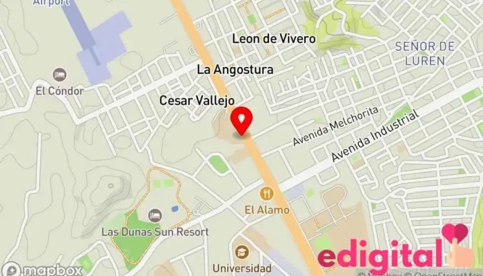 mapa de Universidad San Juan Bautista - Sede Ica Universidad privada en Ica