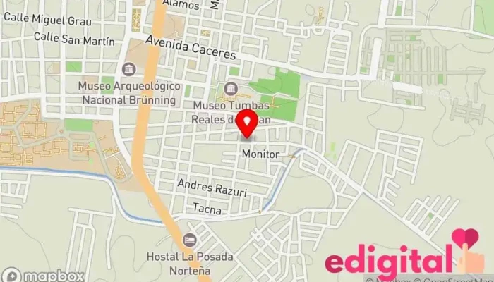 mapa de VICKYFARMA Farmacia en Lambayeque